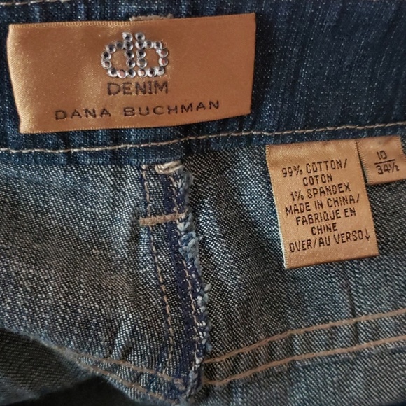 Dana Buchman Denim Ileana Jeans Size 10 L EUC - Picture 8 of 8
